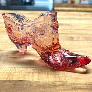 Fenton Cabbage Rose Pink Boot